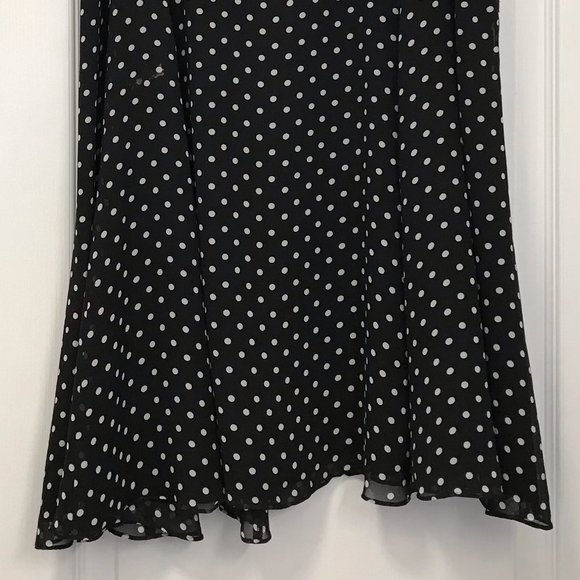 PolkaDot Skirt Suit, Sleeveless - Picture 8 of 9